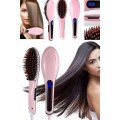 Electric Hair Straightener Comb Hair Straightener Brush Tight Tooth Pink Electric Hair Straightener Comb Hair Straightener Brush Tight Tooth Pink