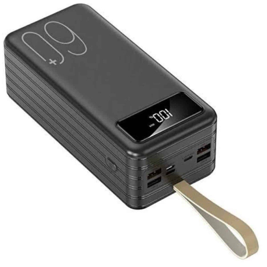 Powerbank High Capacity 60,000 Mah Battery with Fast Charging Feature Powerbank High Capacity 60,000 Mah Battery with Fast Charging Feature