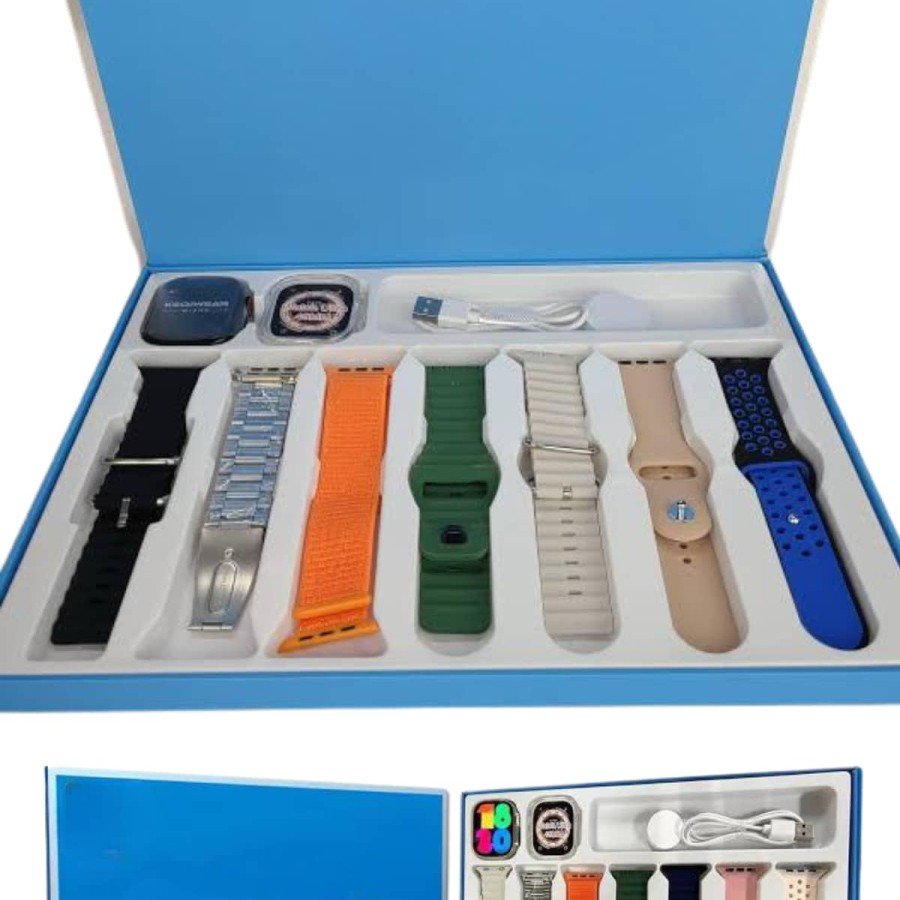 Smart Watch Unisex Smart Watch Multiple Band Options Steel Band Plastic Band