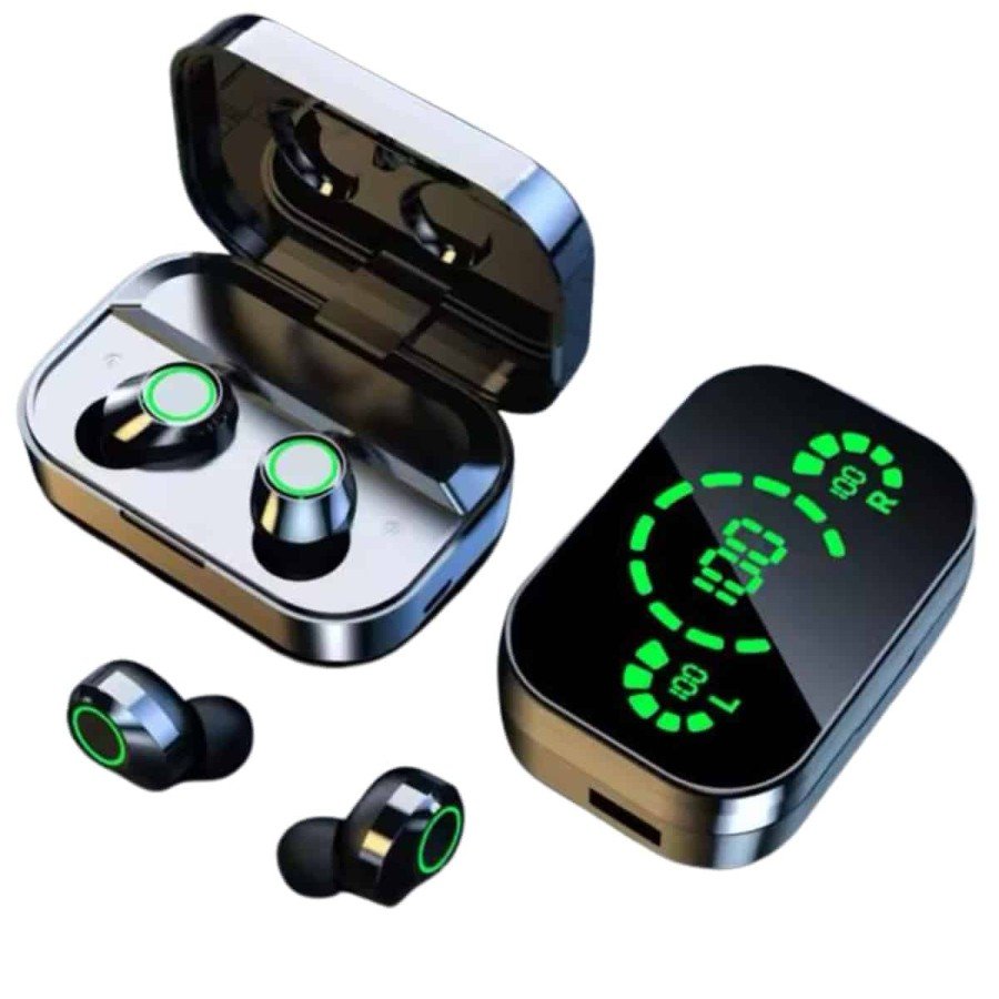 New Generation Bluetooth Headset with Call Answering Digital Display Powerbank New Generation Bluetooth Headset with Call Answering Digital Display Powerbank