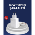67 Watt Fast Charging Adapter Compatible with Samsung S20 S21 S22 S23
