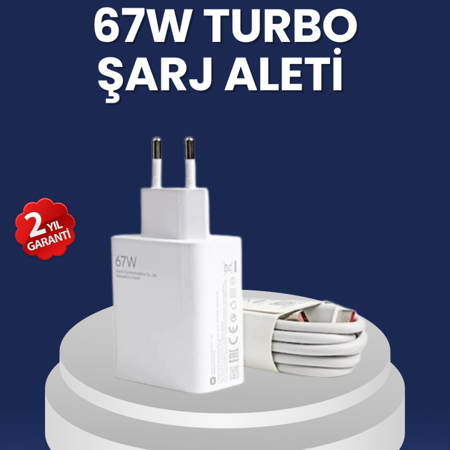 67 Watt Fast Charging Adapter Compatible with Samsung S20 S21 S22 S23