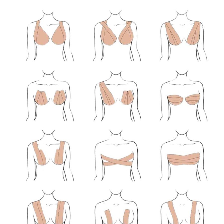 Firming Breast Band Shaper Suitable for Skin Color Flexible Suitable for Sensitive Skin