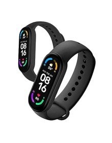 M6 Smart Bracelet Black Pedometer Fitness Tracker Android and IOS Compatible