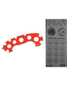 Bicycle Repair Wrench (06mm-17mm) - 15 in 1