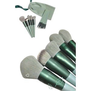 Professional Makeup Brush Set 13 Piece Soft Bristle Brush Set Eyeshadow Brush
