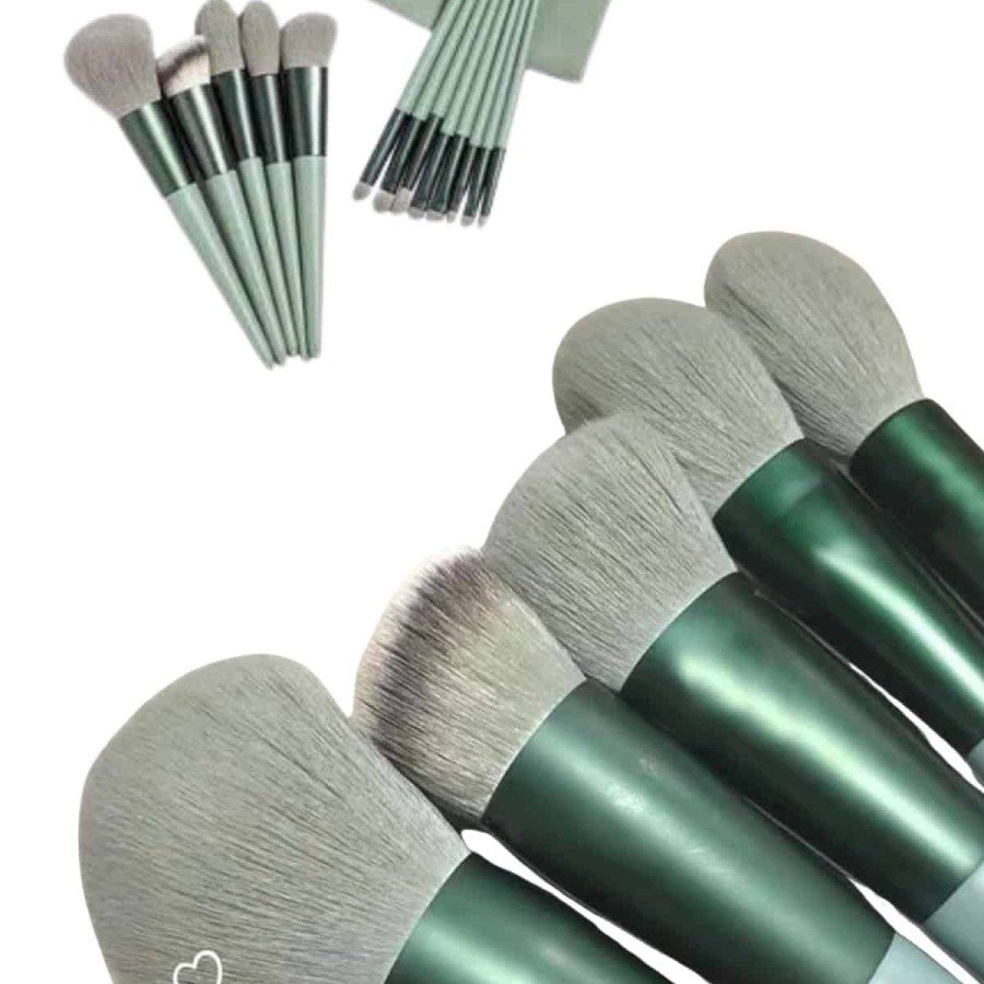 Professional Makeup Brush Set 13 Piece Soft Bristle Brush Set Eyeshadow Brush