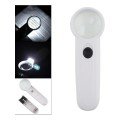 15X Çok Fonksiyonlu 2 Led Işıklı Taşınabilir El Büyüteç 15X Çok Fonksiyonlu 2 Led Işıklı Taşınabilir El Büyüteç