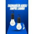 Hanging Unbreakable LED Light Camping Garden Lamp Portable LED Bulb Rechargeable