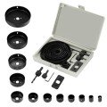 16 Piece Punch Set Wood Cutting Saw Drill Bit Set Drywall Ceiling Cutting 16 Piece Punch Set Wood Cutting Saw Drill Bit Set Drywall Ceiling Cutting