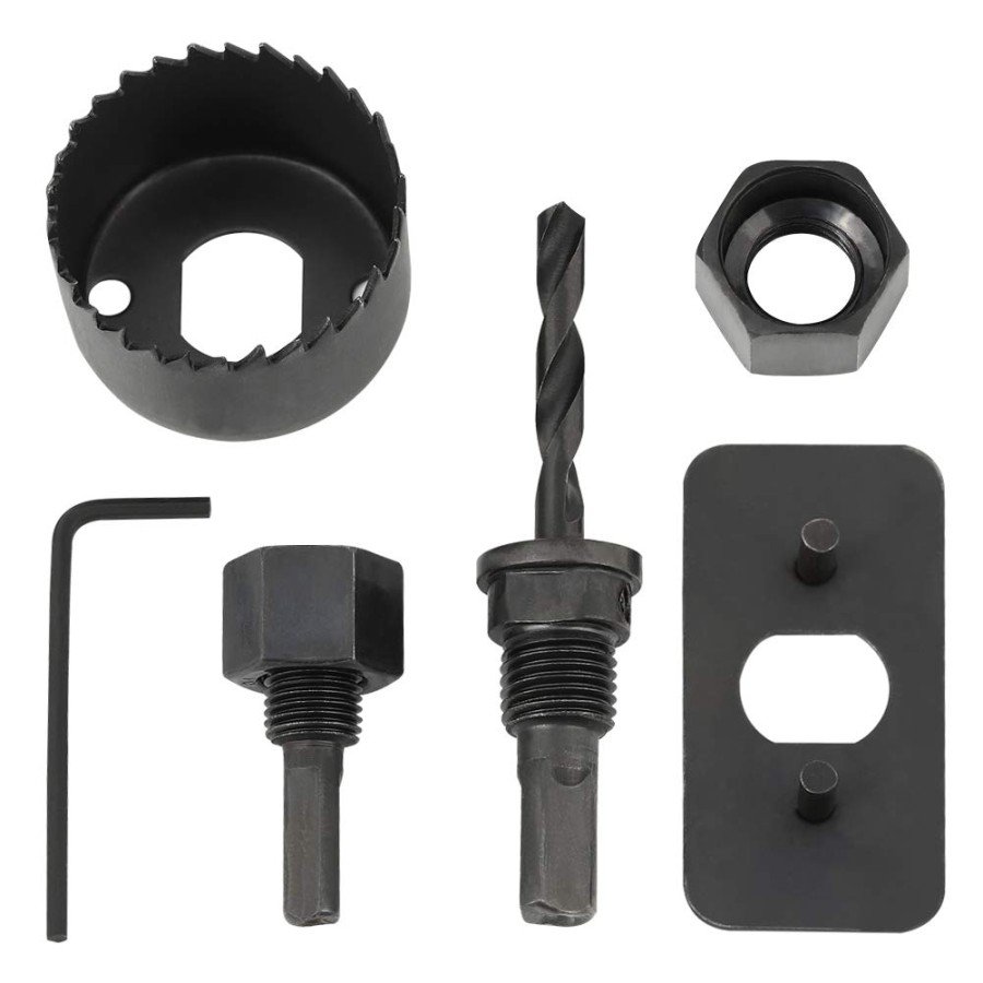 16 Piece Punch Set Wood Cutting Saw Drill Bit Set Drywall Ceiling Cutting 16 Piece Punch Set Wood Cutting Saw Drill Bit Set Drywall Ceiling Cutting