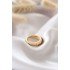 Gold Color Adjustable Auger Women's Ring