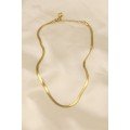 316L Steel Gold Color 45 cm Italian Chain Model Women s Necklace