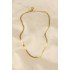 316L Steel Gold Color 45 cm Italian Chain Model Women's Necklace