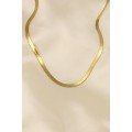 316L Steel Gold Color 45 cm Italian Chain Model Women s Necklace