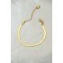 316L Steel Gold Color Italian Chain Bracelet