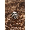 Skull Pattern Adjustable Ring