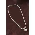 316L Steel Italian Chain Heart Necklace
