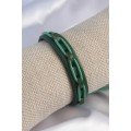 Green Color Leather String Men s Bracelet