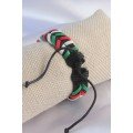 Mixed Color String Leather Men s Bracelet