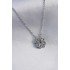 316L Steel Silver Color Pop-Up Clover Model Women's Necklace