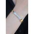 316L Steel Gold Color Zircon Stone Women's Handcuffs