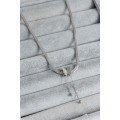 316L Steel Silver Color Italian Chain Model Silvery Butterfly Figure Women s Necklace