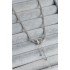 316L Steel Silver Color Italian Chain Model Silvery Butterfly Figure Women's Necklace