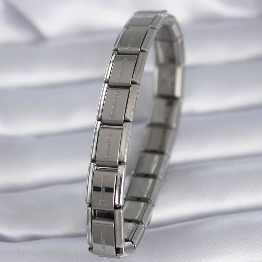 316L Steel Silver Color Written Nomination Model Women s Bracelet 316L Steel Silver Color Written Nomination Model Women s Bracelet