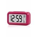 Illuminated Degree Desk Office Clock Alarm Thermometer Calendar Alarm Clock