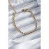 316L Steel Gold Color Twist Chain Model Women's Bracelet