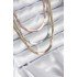 316L Steel Mix Color Italian Chain Model Women's Necklace