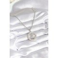 316L Steel Silver Color Zircon Stone Dream Catcher Model Peeing Detail Women s Necklace