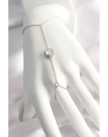 316L Steel Silver Color Heart Model Shahmeran
