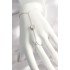 316L Steel Silver Color Heart Model Shahmeran