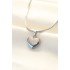 316L Steel Silver Color Heart Necklace