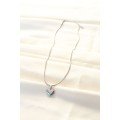316L Steel Silver Color Heart Necklace 316L Steel Silver Color Heart Necklace