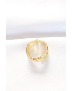 Thick Gold Color Adjustable Ring Thick Gold Color Adjustable Ring