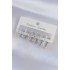 Brass Silver Color Rectangular Model Earring Set