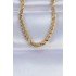 316L Steel Gold Color Barley Model Necklace