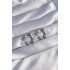 316L Steel Silver Color Minimal Bubble Earrings