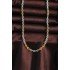 316L Steel Double Color Twisted Design Necklace