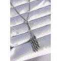 316L Steel Silver Color Adjustable Pendant Model Necklace