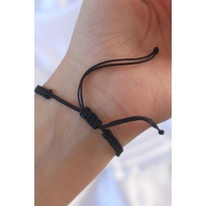 Silver Color Zircon Stone Crown Figure Macrame Bracelet