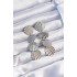 Brass Silver Color Seashell Model Hanging Earrings
