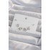 Brass Silver Color Zircon Stone Drop Model Earring Set