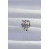 Brass Silver Color Clover Earcuff Earring
