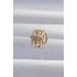 Brass Gold Color Clover Earcuff Earring