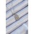 316L Steel Chain Silver Color Zircon Stone Pole Star Vintage Necklace
