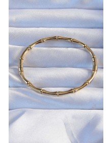 316L Steel Gold Color Bone Model Bracelet